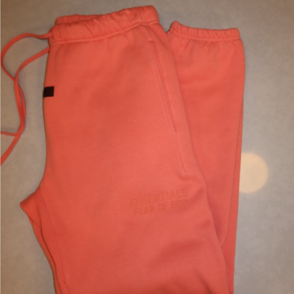 Essentials Coral Sweatpants with Drawstring - Picture 3 of 5